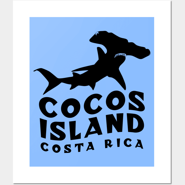 Hammerhead Shark Diving In Costa Rica - Cocos Island Wall Art by TMBTM